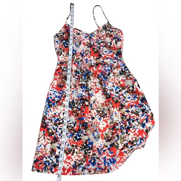 J Crew Floral Mini Dress Size 00 - Picture 5 of 10